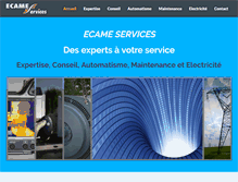 Tablet Screenshot of ecameservices.com